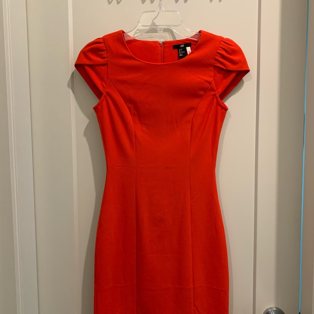 Elegant Red Dress, H&M, size 2